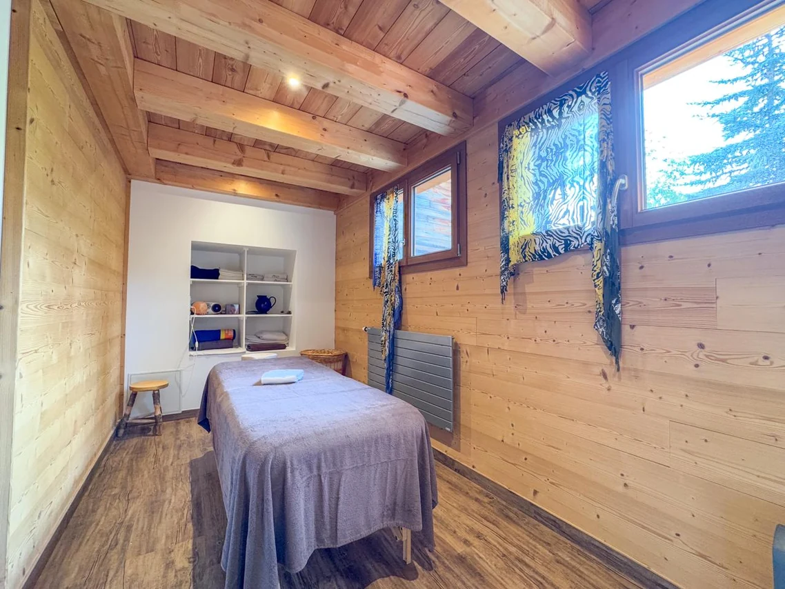 Salle de massage et de soin du domaine